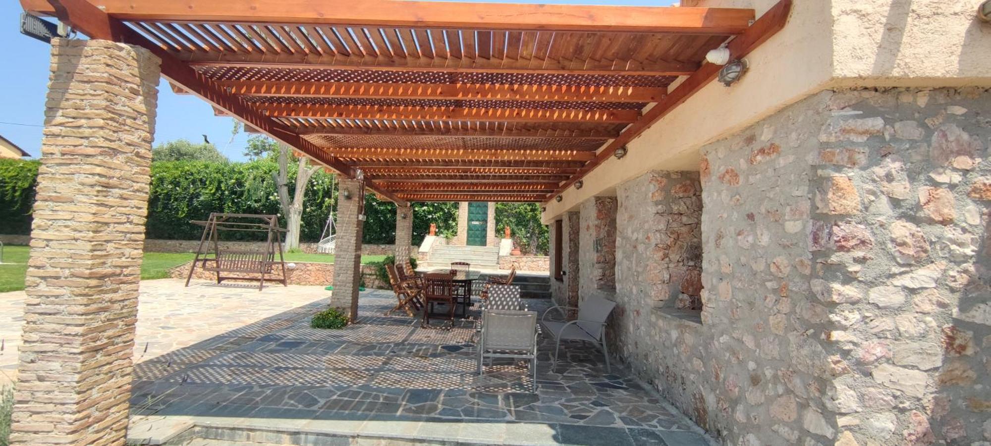 Villa Ellie'S Stonehouse Gianapa, Porto Rafti, Greece, 190 03, Gr Exterior foto